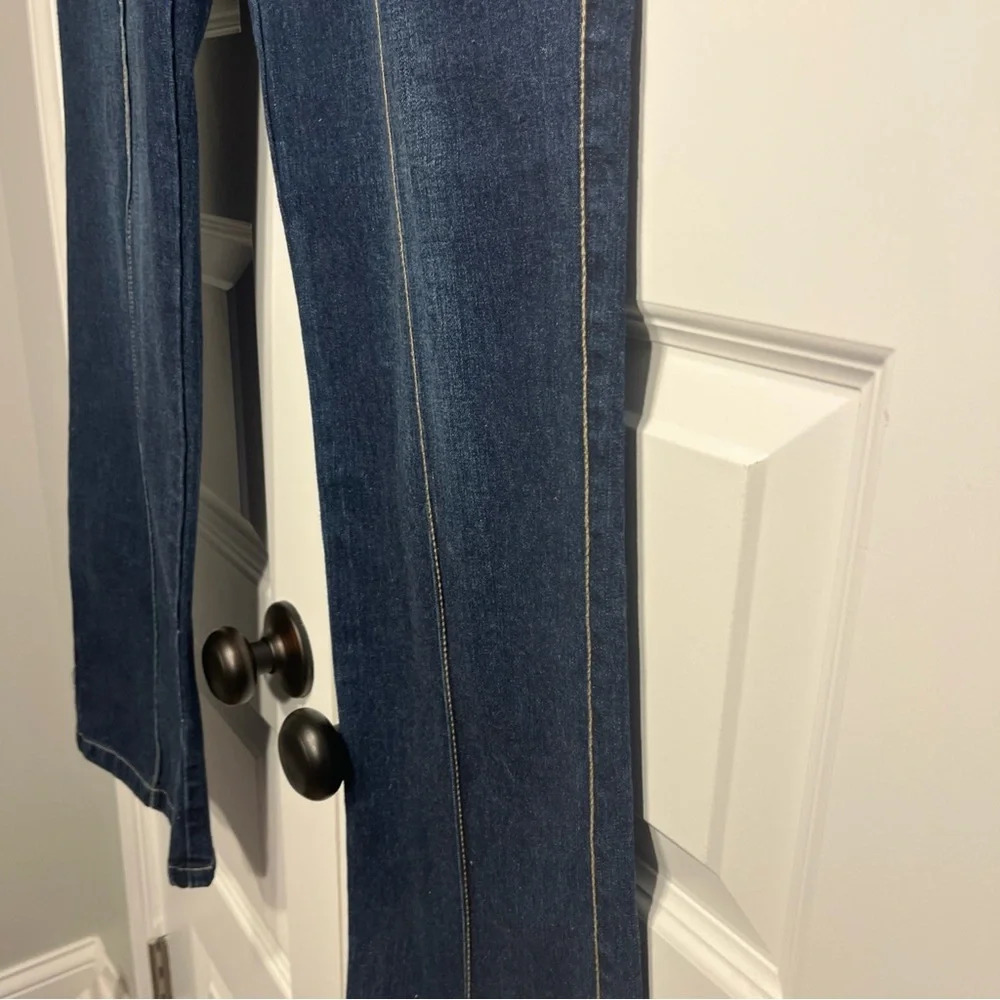 Marithe Francois Girbaud Dark Blue Women Jeans - Picture 7 of 14